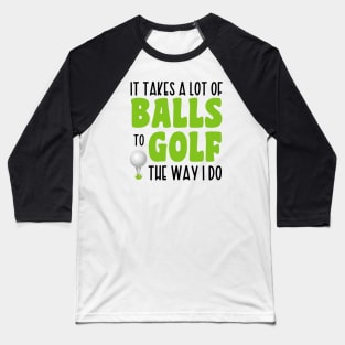 Golfing Baseball T-Shirt